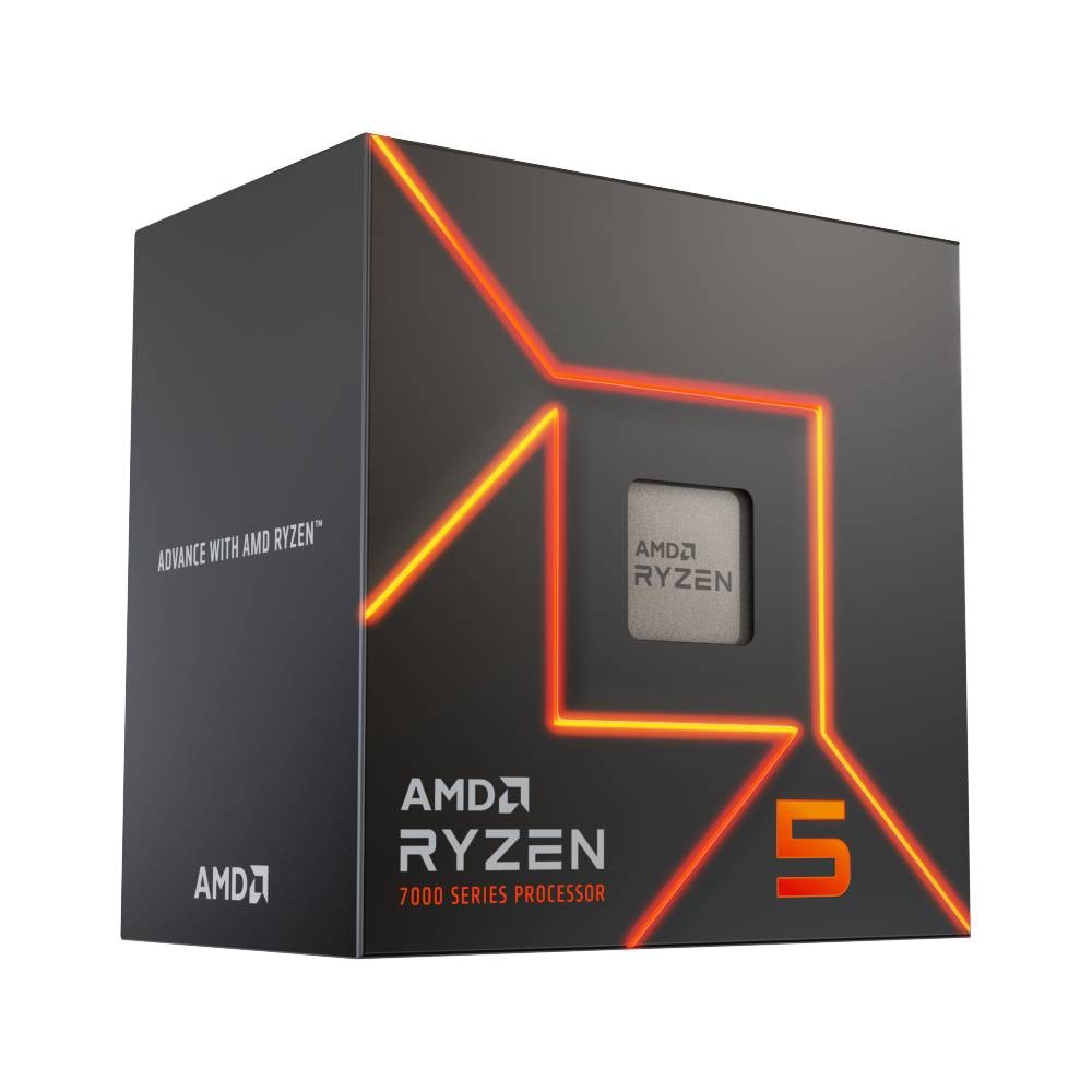 ซีพียู AMD Ryzen 5 7500F 3.7-5.0MHz 6C/12T AM5 (No Graphics)