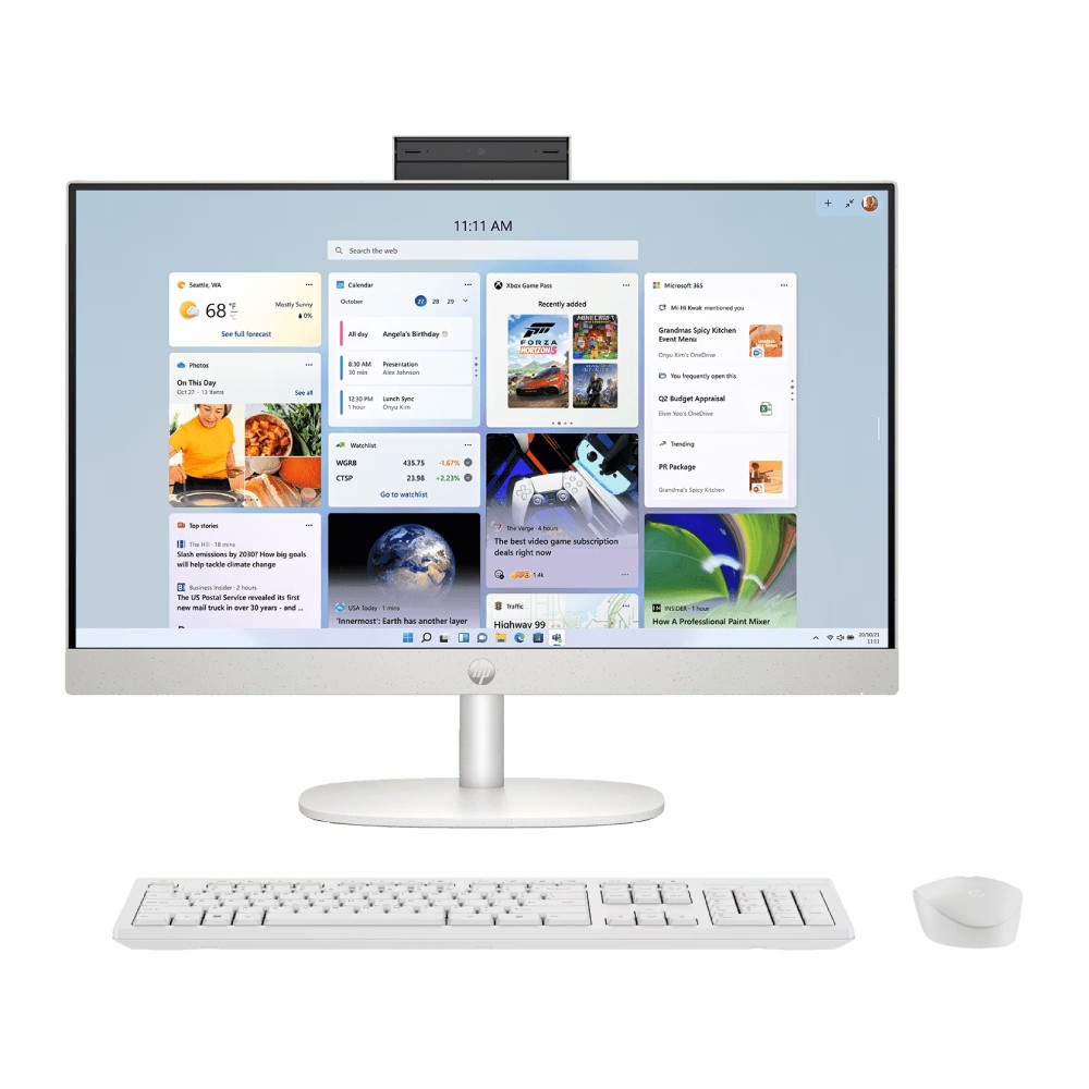 HP DESKTOP AIO 24-cr0122d White