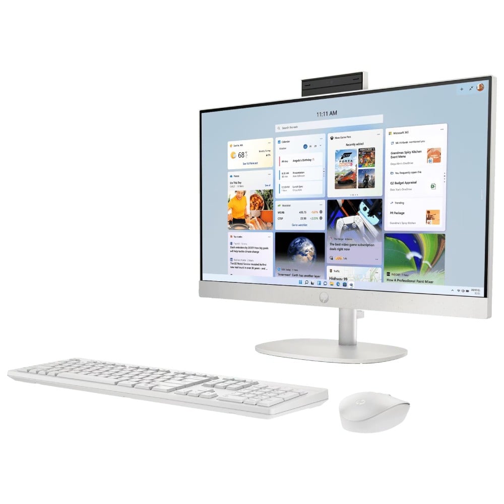 HP DESKTOP AIO 24-cr0122d White