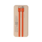 พาวเวอร์แบงค์ TECHPRO 20000 mAh (TP-PB20) Titanium Gold