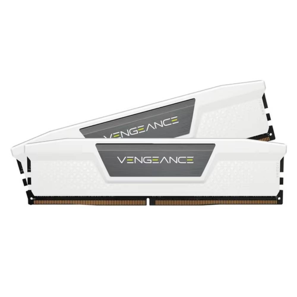 แรมพีซี Corsair DDR5 32GB/5600MHz.CL40 (2x16GB) Veangeance White (CMK32GX5M2B5600C40W)