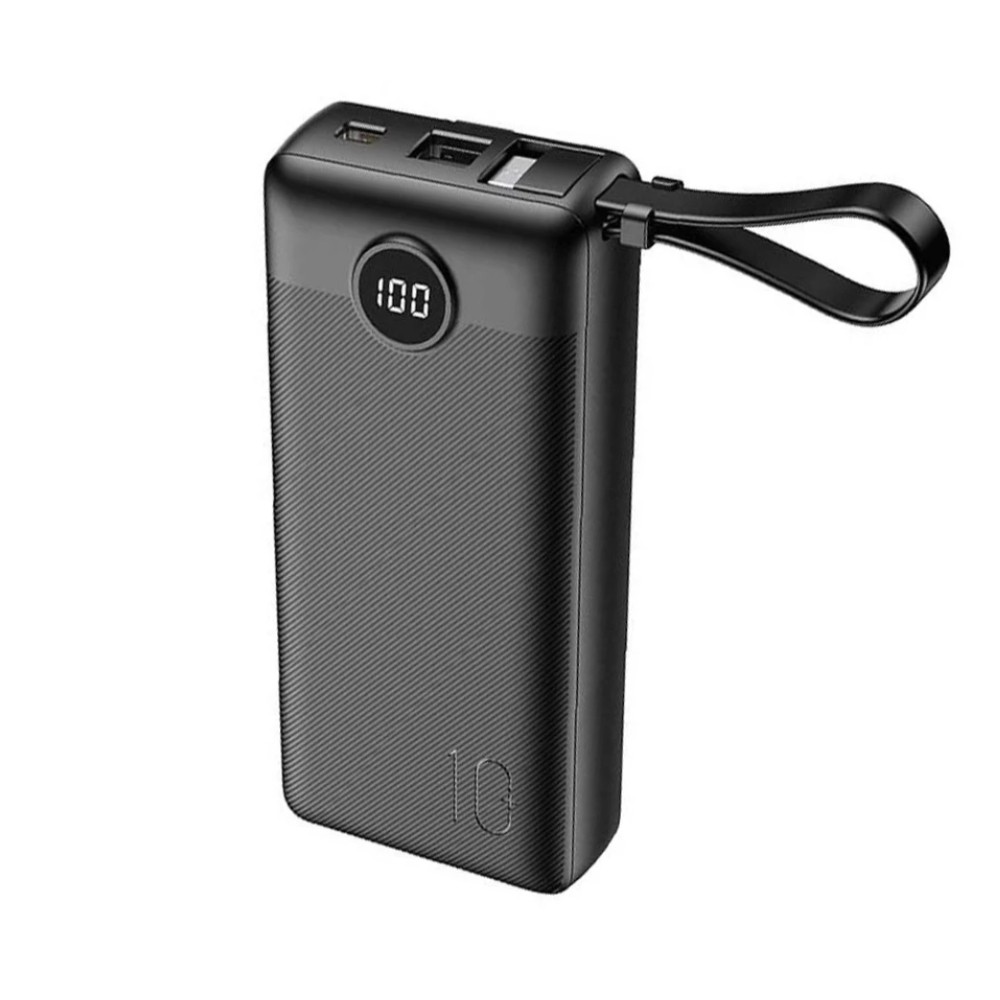 พาวเวอร์แบงค์ ALPHA 10,000 mAh E10 Black
