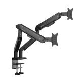 แขนจับจอมอนิเตอร์ ANDA SEAT Dual Monitor Arm Stealth Pro II (AD-W-A9-2S-BB) Black