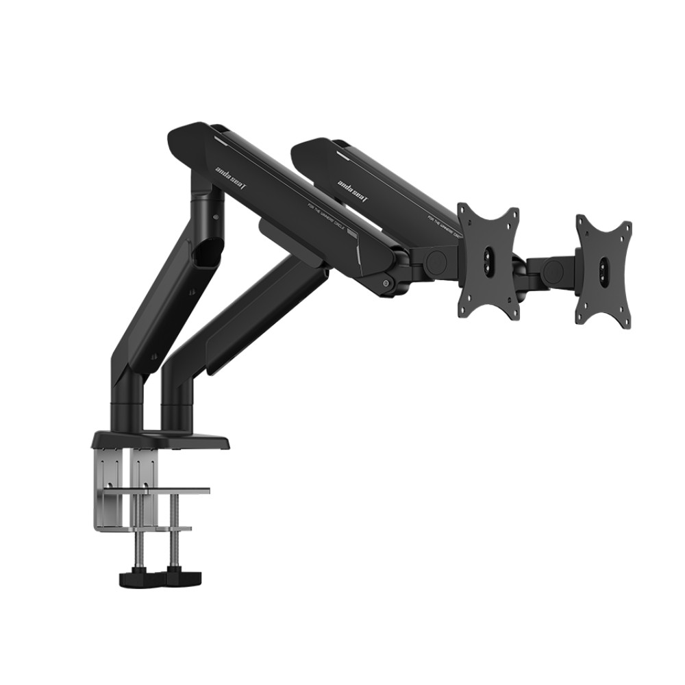 แขนจับจอมอนิเตอร์ ANDA SEAT Dual Monitor Arm Stealth Pro II (AD-W-A9-2S-BB) Black