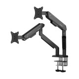 แขนจับจอมอนิเตอร์ ANDA SEAT Dual Monitor Arm Stealth Pro II (AD-W-A9-2S-BB) Black