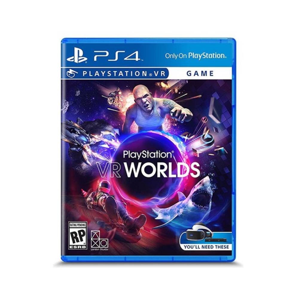 แผ่นเกม PS4 : VR Worlds