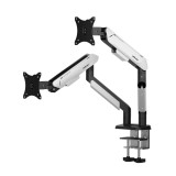 แขนจับจอมอนิเตอร์ ANDA SEAT Dual Monitor Arm Stealth Pro II (AD-W-A9-2S-BW) White