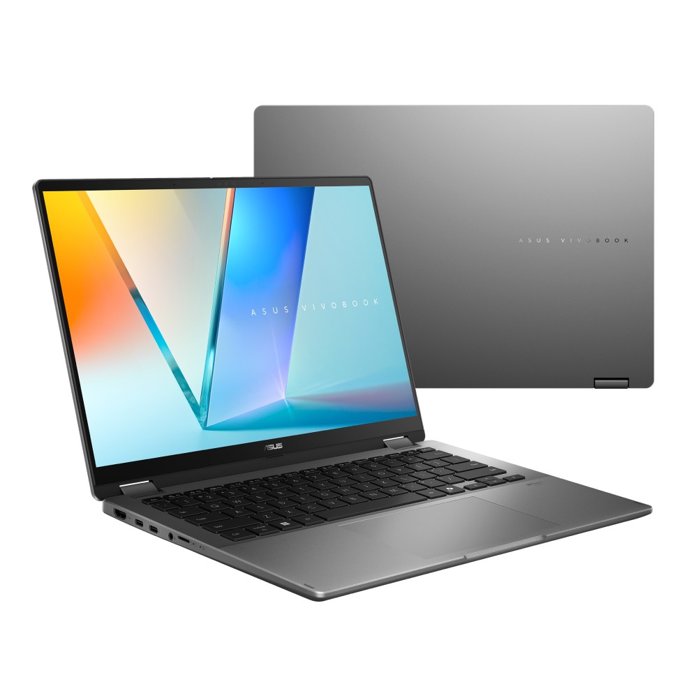 โน๊ตบุ๊ค Asus Vivobook 14 Flip TP3407SA-QL727WA Gray