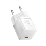 อะแดปเตอร์ Baseus Wall USB Charger 1 USB-C (PD30W) GaN5S White (TISI)