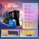 Computer Set - E-QUIP 25047 For Gamer
