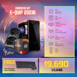 Computer Set - E-QUIP 25036 For Gamer