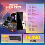 Computer Set - E-QUIP 25034 For Gamer