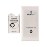 ฟิล์มกันเลนส์ TECHPRO iPhone 16e/17e Camera Lens Crystal Clear Black