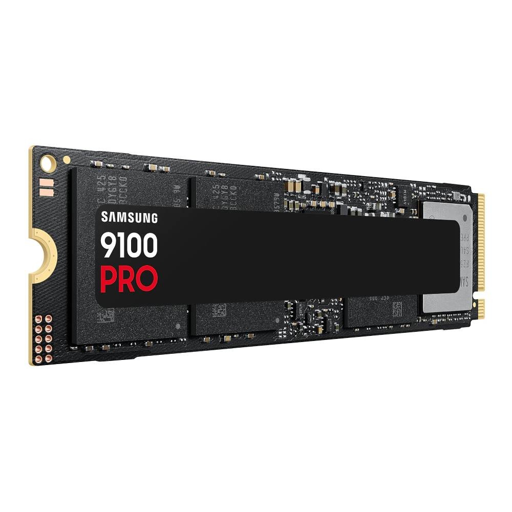 การ์ดเอสเอสดี SAMSUNG 1TB 9100 PRO SSD M.2 PCIe 5.0 R14700MB/s R13300MB/s 5Y (MZ-VAP1T0BW)