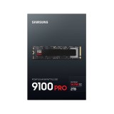 การ์ดเอสเอสดี SAMSUNG 2TB 9100 PRO SSD M.2 PCIe 5.0 R14700MB/s R13400MB/s 5Y (MZ-VAP2T0BW)