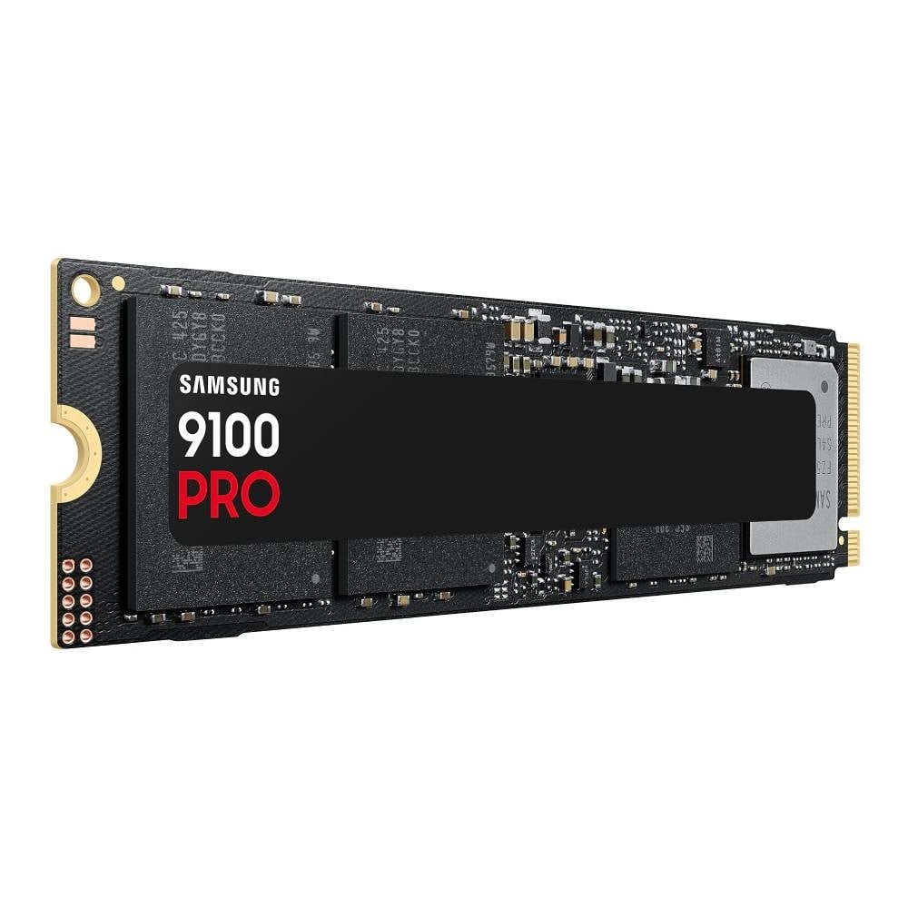 การ์ดเอสเอสดี SAMSUNG 4TB 9100 PRO SSD M.2 PCIe 5.0 R14800MB/s R13400MB/s 5Y (MZ-VAP4T0BW)