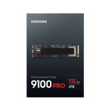 การ์ดเอสเอสดี SAMSUNG 4TB 9100 PRO SSD M.2 PCIe 5.0 R14800MB/s R13400MB/s 5Y (MZ-VAP4T0BW)