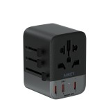 หัวแปลงปลั๊กไฟ AUKEY Travel Mate 35W GeN Universal Adapter with USB Ports (PA-TA07A)