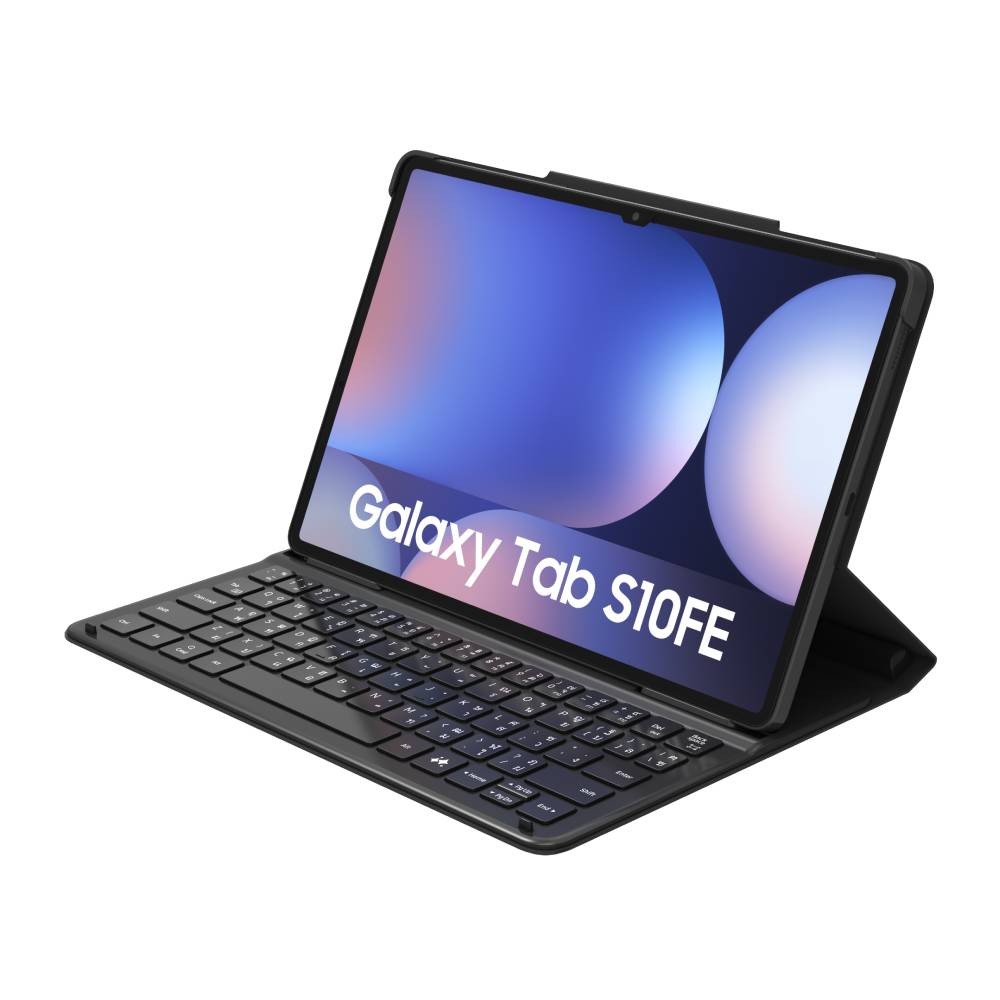 เคสคีย์บอร์ด Samsung Galaxy Tab S10 FE NEOS Keyboard Cover Black