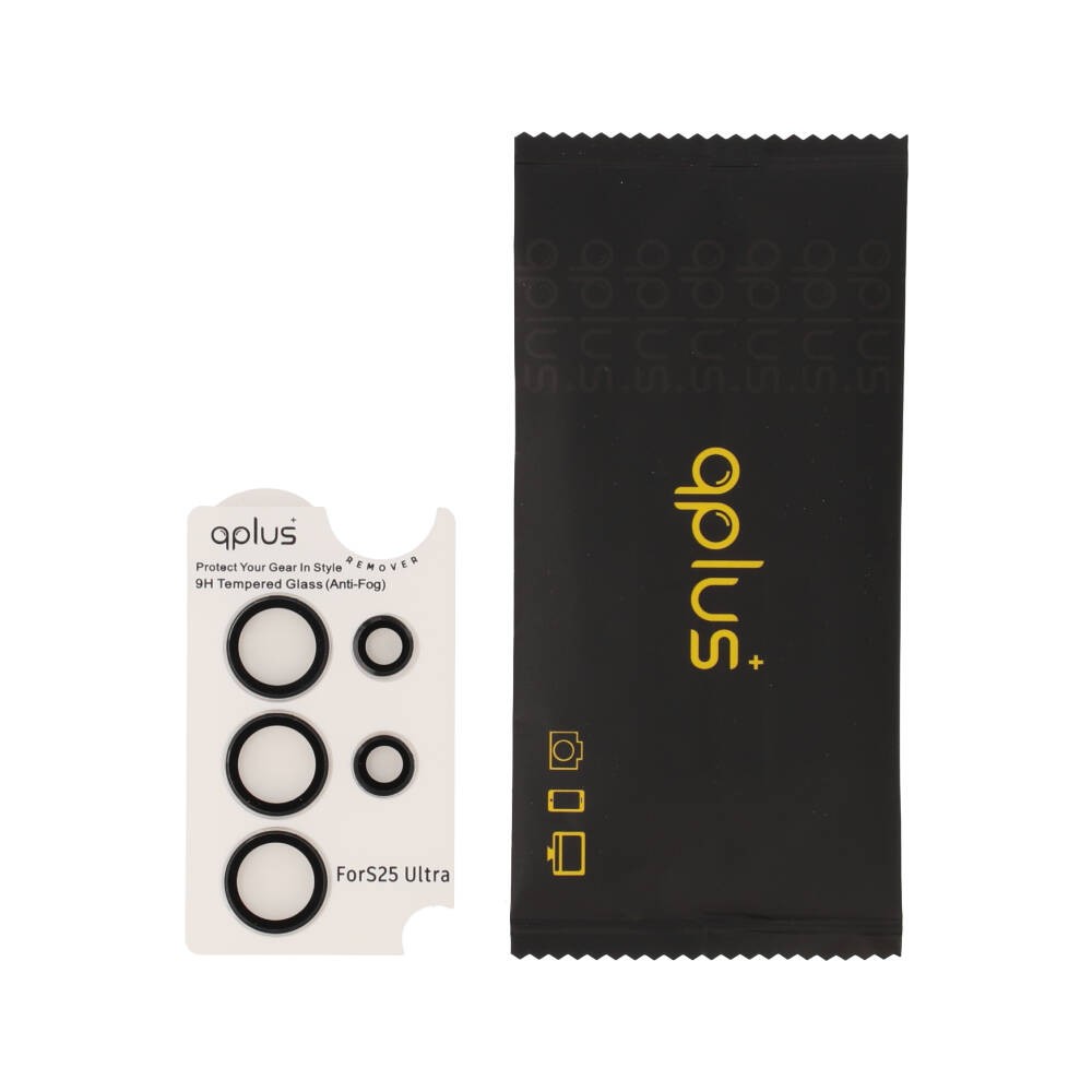 ฟิล์มกันเลนส์ QPLUS Camera Ring Lens Samsung Galaxy S25 Ultra Clear