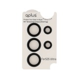 ฟิล์มกันเลนส์ QPLUS Camera Ring Lens for Samsung Galaxy S25 Ultra Black