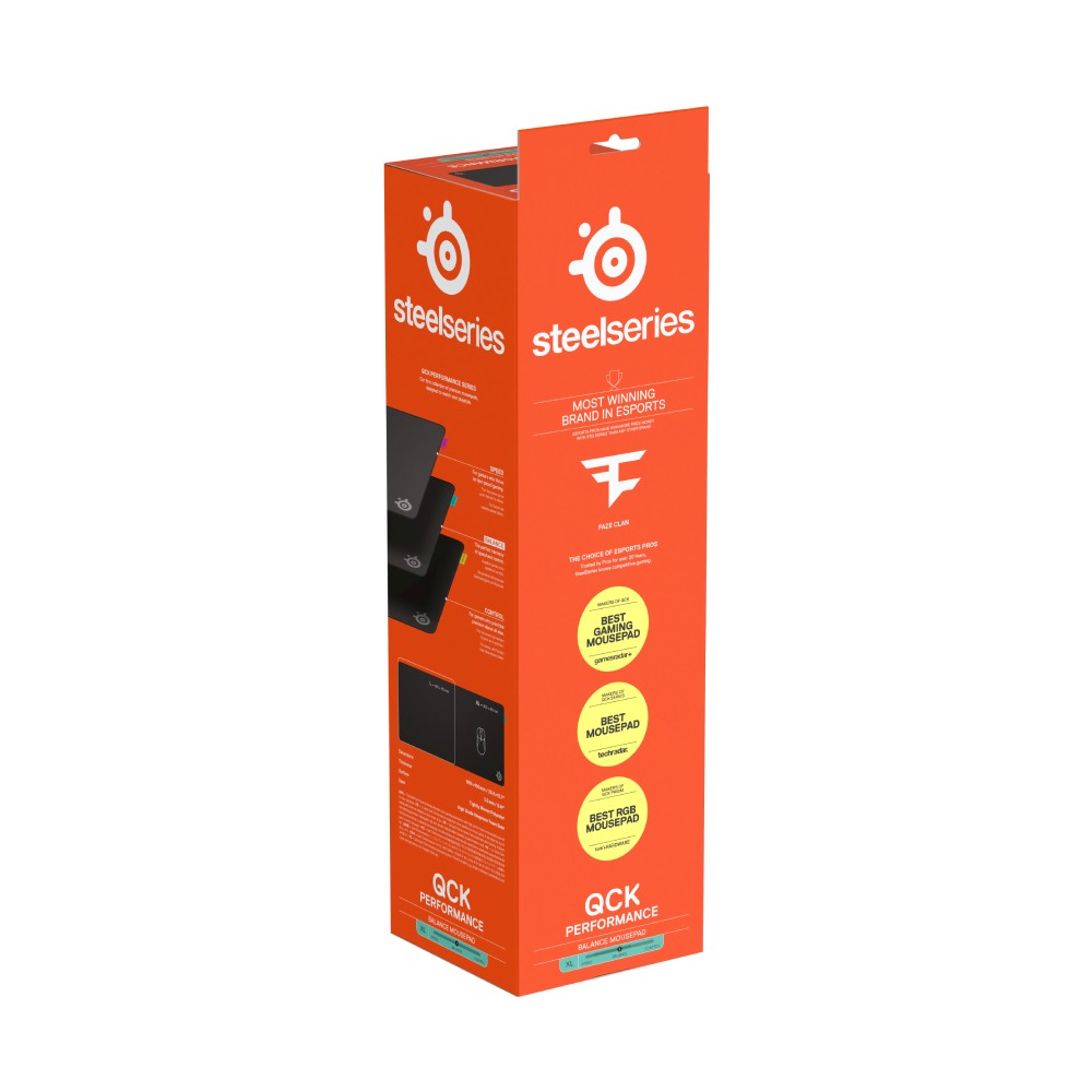 แผ่นรองเมาส์ SteelSeries Gaming Mouse Pad Qck Performance Balance XL
