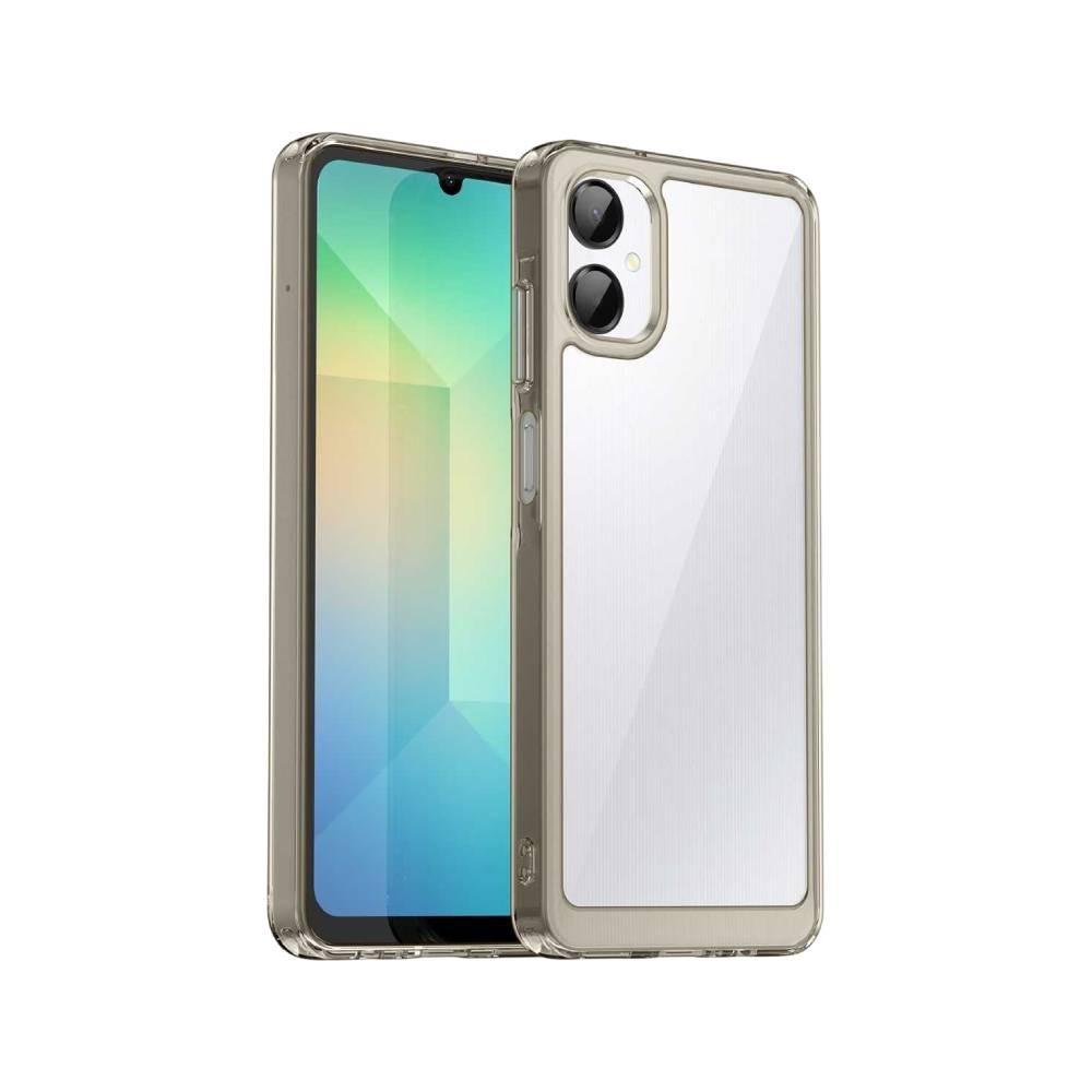 เคส QPLUS Samsung A06 5G Candy Black/Transparent