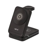 ที่ชาร์จไร้สาย QPLUS 15W Max 3in1 Wireless Charger QI-001 Black