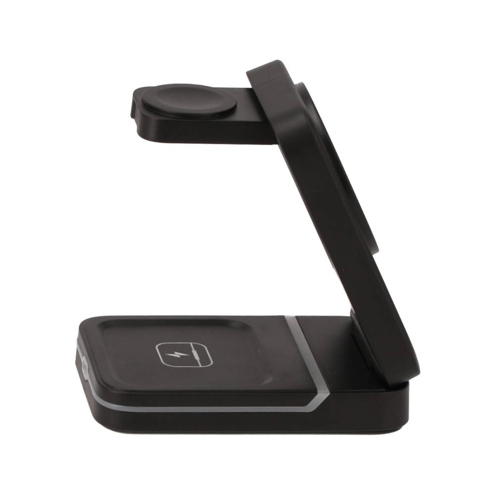 ที่ชาร์จไร้สาย QPLUS 15W Max 3in1 Wireless Charger QI-001 Black