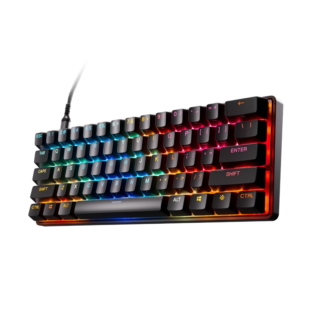 คีย์บอร์ดเกมมิ่ง SteelSeries Apex Pro Mini Omnipoint Key US Magnetic Wrist Rest
