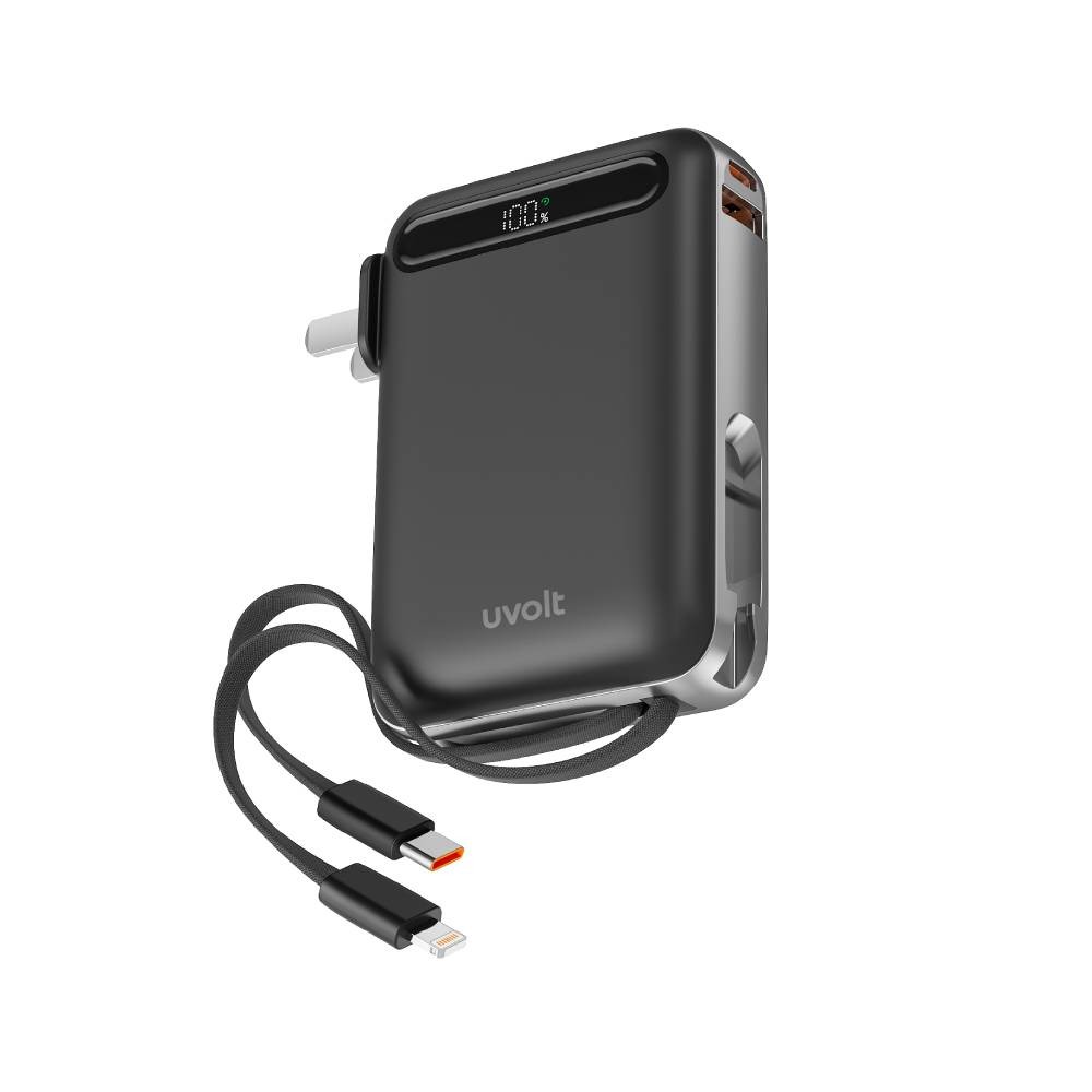 พาวเวอร์แบงค์ UVolt 10000 mAh (UVP10AC-01) Black