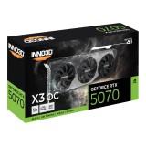 การ์ดจอ INNO3D GeForce RTX 5070 X3 OC 12GB GDDR7 192-bit
