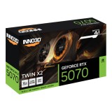 การ์ดจอ INNO3D GeForce RTX 5070 TWIN X2 12GB GDDR7 192-bit