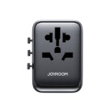 หัวแปลงปลั๊กไฟ JOYROOM Universal Travel Adapter 17W JR-TCW01 Black