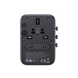 หัวแปลงปลั๊กไฟ JOYROOM Universal Travel Adapter 17W JR-TCW01 Black