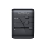 หัวแปลงปลั๊กไฟ JOYROOM Universal Travel Adapter 17W JR-TCW01 Black