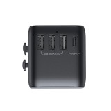 หัวแปลงปลั๊กไฟ JOYROOM Universal Travel Adapter 17W JR-TCW01 Black