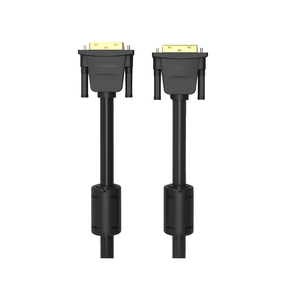 สายเชื่อมต่อ Vention DVI to DVI Cable Black 1.5M.