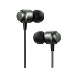 JOYROOM JR-EC06 TYPE-C Series In-Ear Metal Wired Earbuds Dark Gray