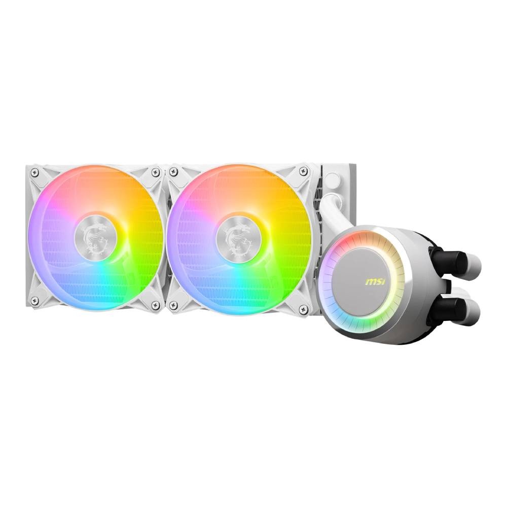 ชุดระบายความร้อนซีพียู MSI MAG CORELIQUID E240 White