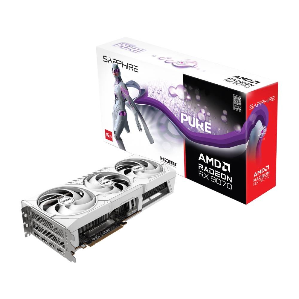การ์ดจอ SAPPHIRE PURE RX 9070 Gaming OC 16GB GDDR6 256-bit