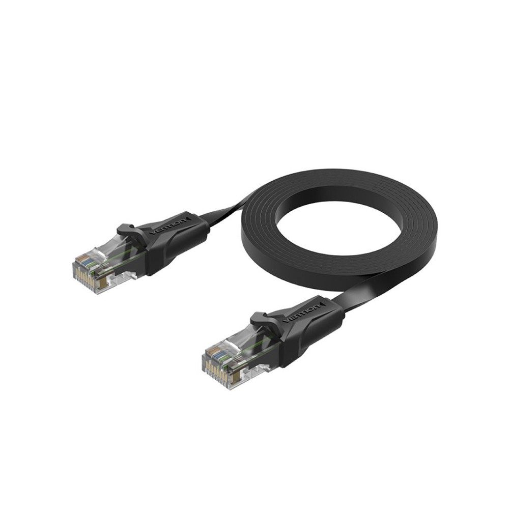 สายแลน Vention Flat LAN CAT6 UTP Patch ยาว 3 เมตร
