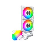ชุดระบายความร้อนซีพียู Montech HyperFlow ARGB 240 Liquid Cooler White