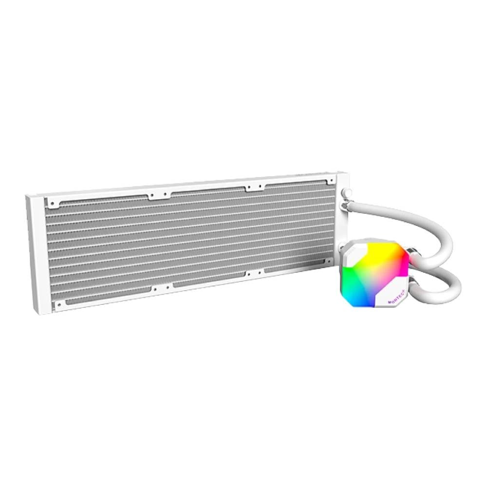 ชุดระบายความร้อนซีพียู Montech HyperFlow ARGB 360 Liquid Cooler White