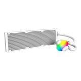 ชุดระบายความร้อนซีพียู Montech HyperFlow ARGB 360 Liquid Cooler White