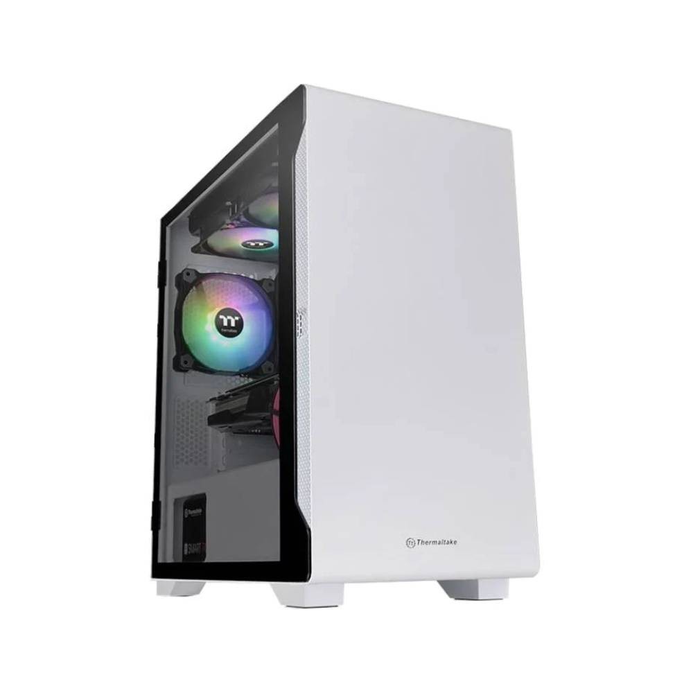 เคสคอมพิวเตอร์ Thermaltake Computer Case S100 TG White