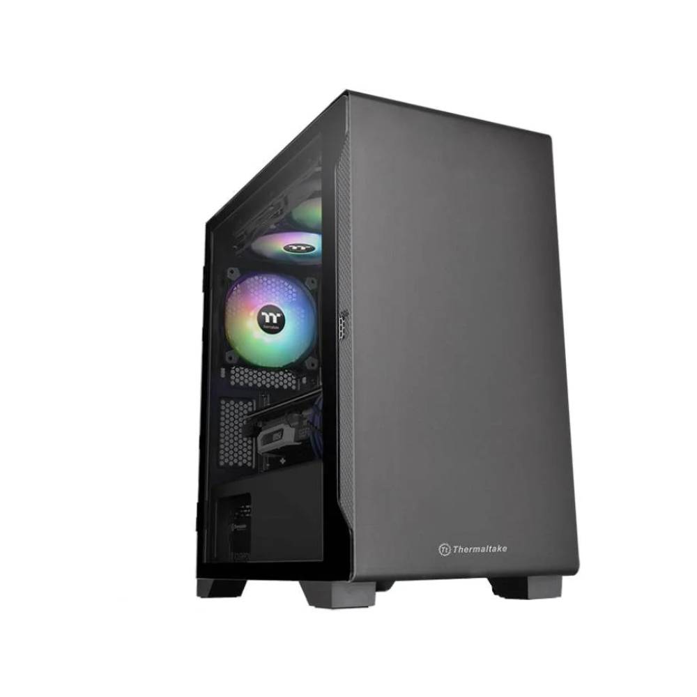 เคสคอมพิวเตอร์ Thermaltake Computer Case S100 TG Black