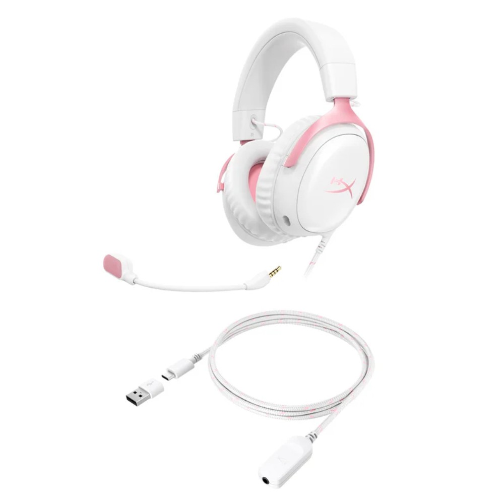 หูฟังเกมมิ่ง HyperX Gaming Headset Cloud III White