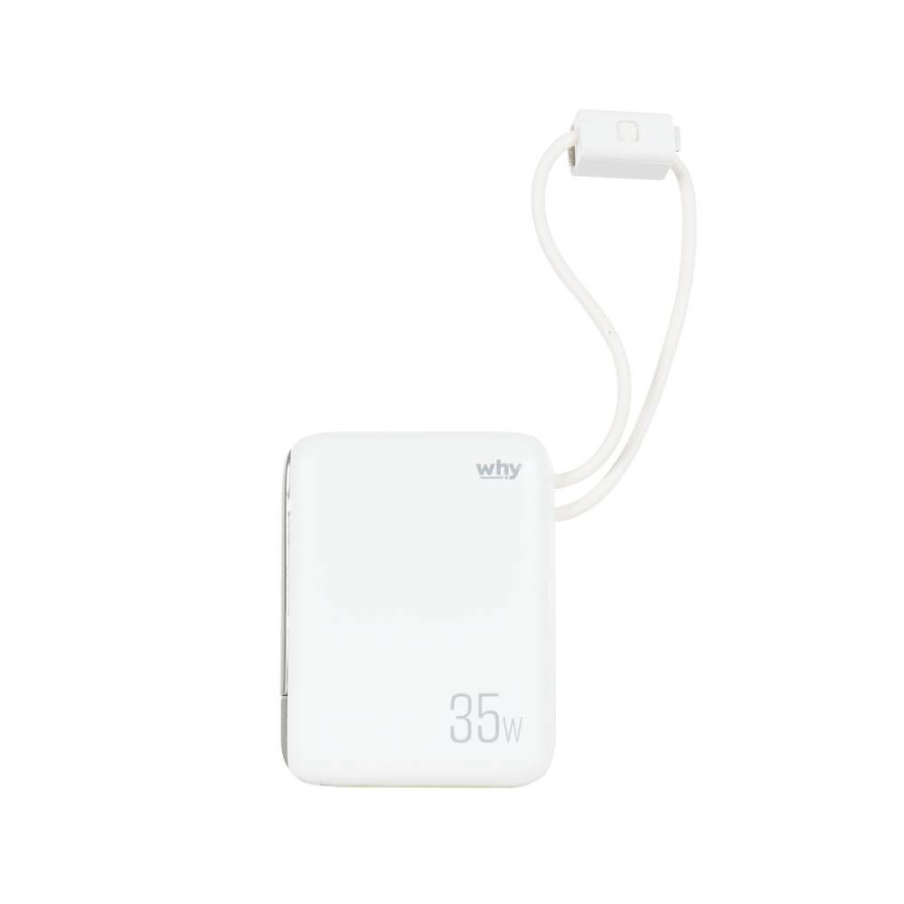 พาวเวอร์แบงค์ WHY 10000 mAh PD35W Puri PB-108E Beige