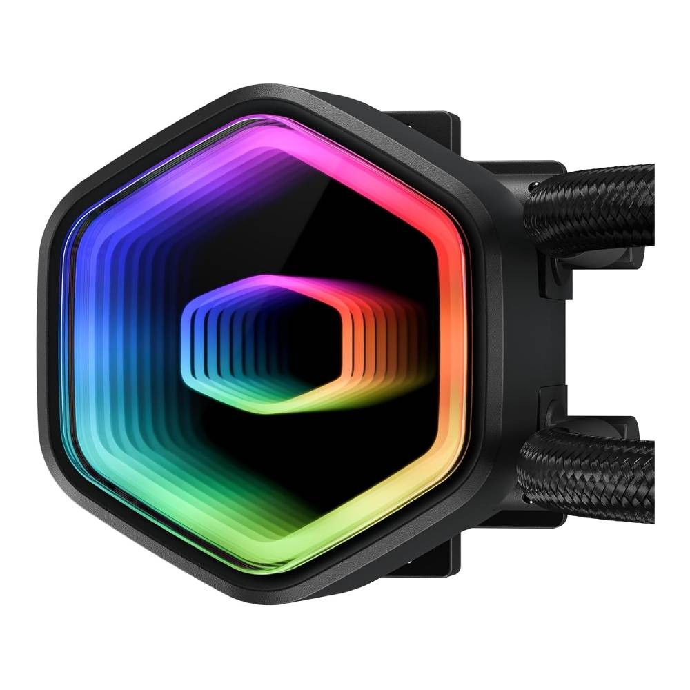 ชุดระบายความร้อนซีพียู Cooler Master MasterLiquid 240 Core SI Black CPU Liquid Cooler (MLW-D24M-A18PA-M1)